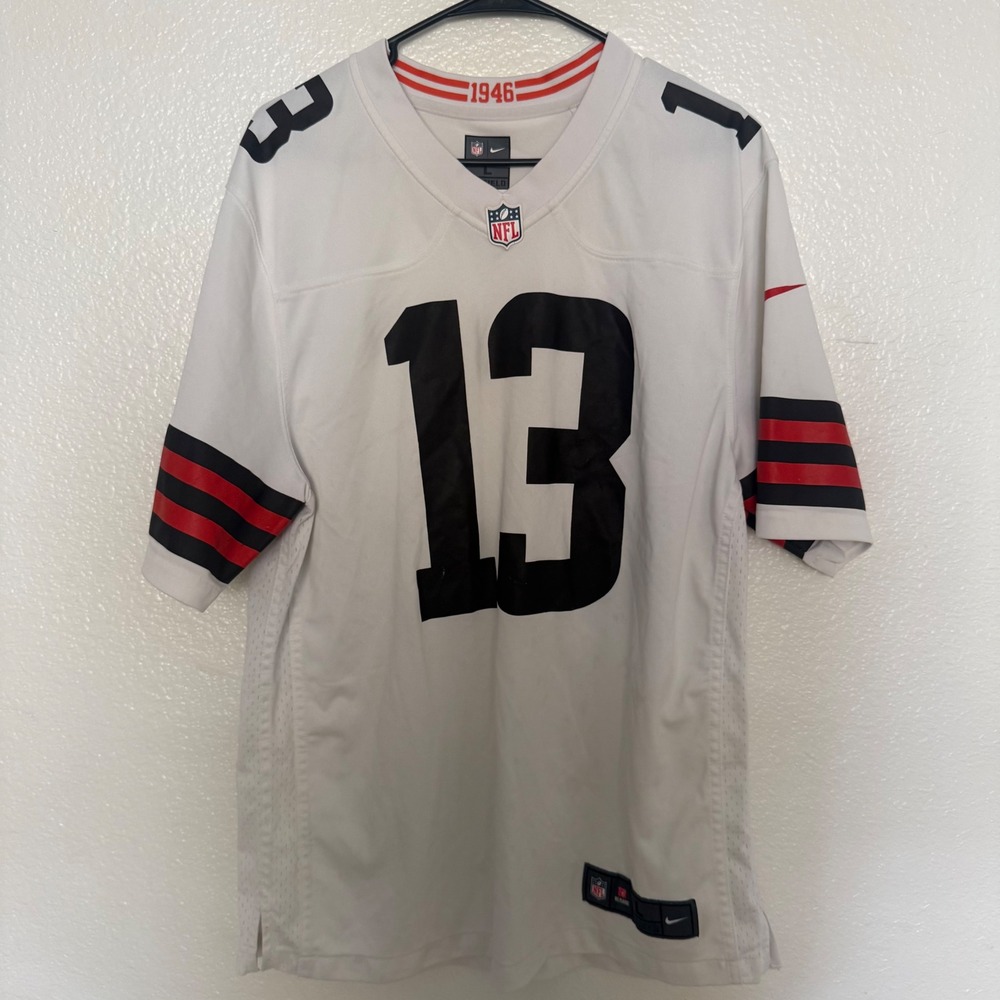 Cleveland Browns Odell Beckham Jr 13 Nike NFL On-Field Jersey Men's Size Large - Picture 2 of 10